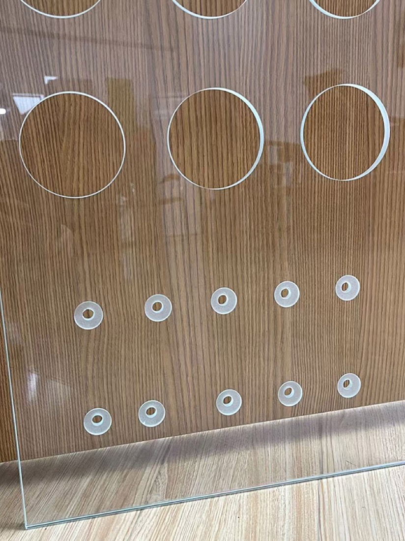 Échantillon Acrylique traité au laser