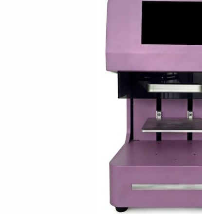 Laser UV gravant une image 3D dans la masse d'un bloc de verre